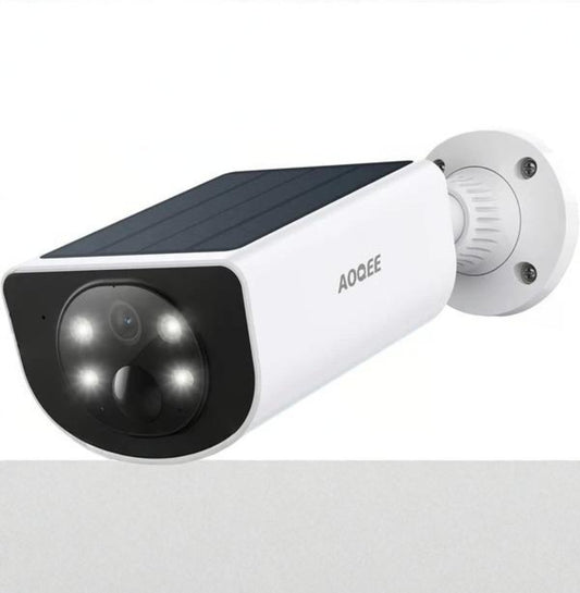 Aoqee SolarGuard™ 2K Outdoor Security Camera