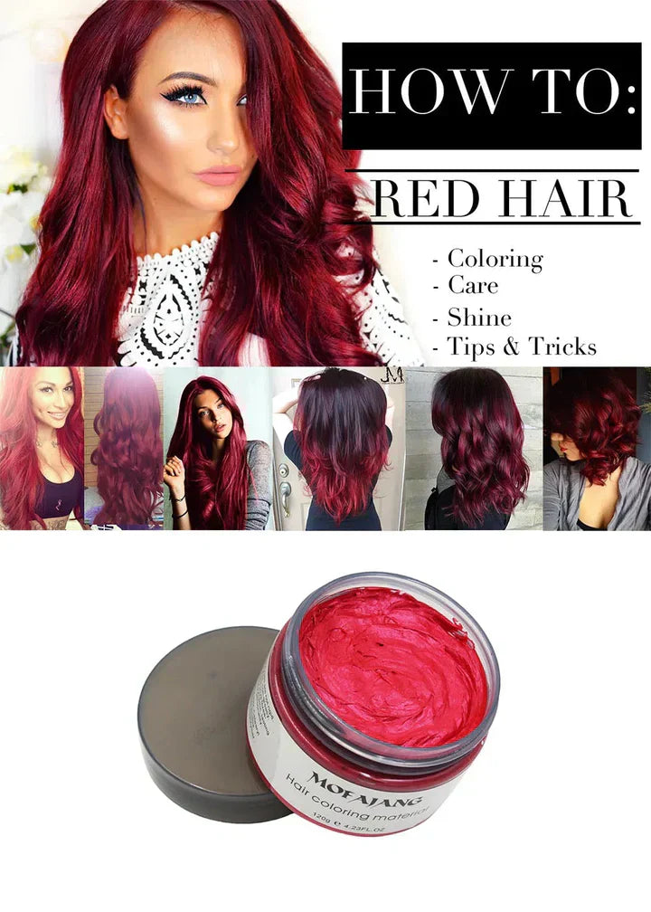 Zavinox™ 2 in 1 Stylish And Temporary Color Hair Wax