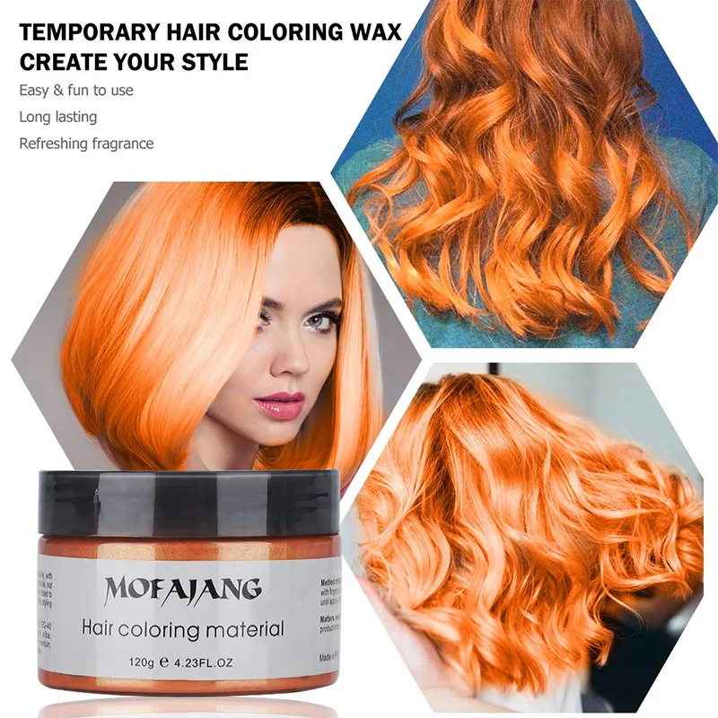 Zavinox™ 2 in 1 Stylish And Temporary Color Hair Wax