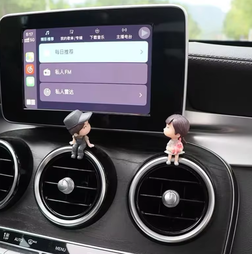 Zavinox™ Car Charm Couple Set