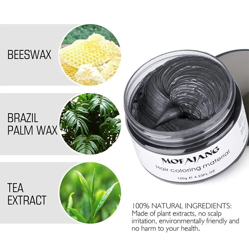 Zavinox™ 2 in 1 Stylish And Temporary Color Hair Wax