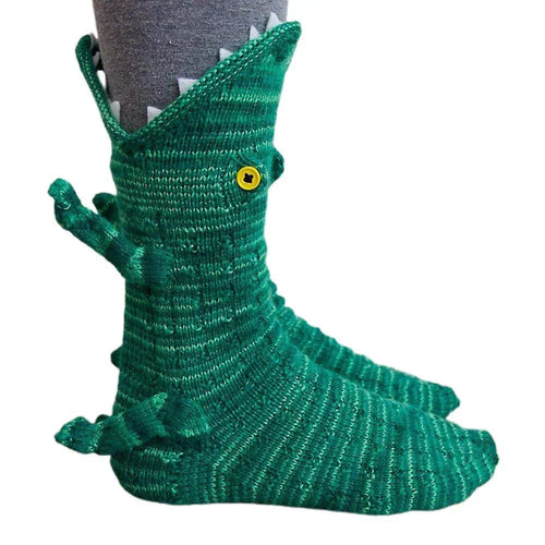 Zavinox™ CROCODILE KNIT SOCKS