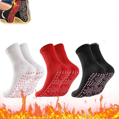 Zavinox™ Tourmaline Acupressure Self-Heating Shaping Socks