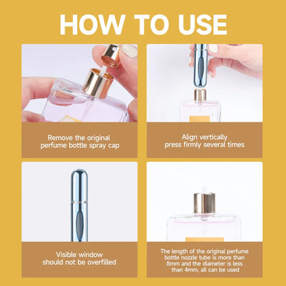 Zavinox™  Portable Mini Refillable Perfume