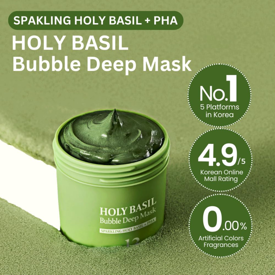 Zavinox™ Holy Basil Bubble Deep Mask