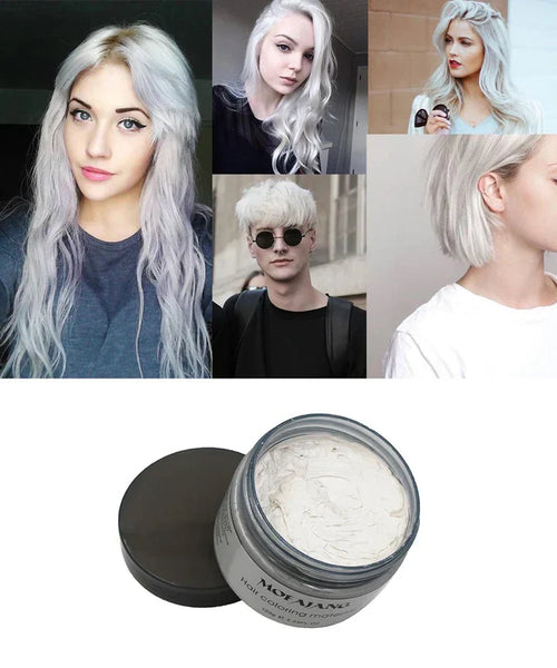Zavinox™ 2 in 1 Stylish And Temporary Color Hair Wax