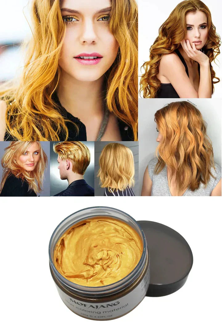 Zavinox™ 2 in 1 Stylish And Temporary Color Hair Wax