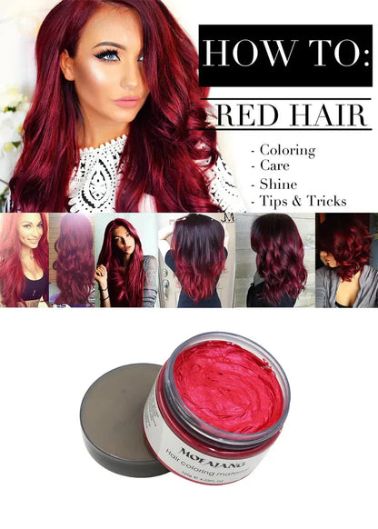 Zavinox™ 2 in 1 Stylish And Temporary Color Hair Wax
