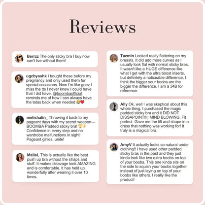 Magic Padded Sticky Bra