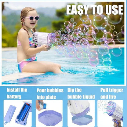 Zavinox™ Bubble Machine Gun Toy