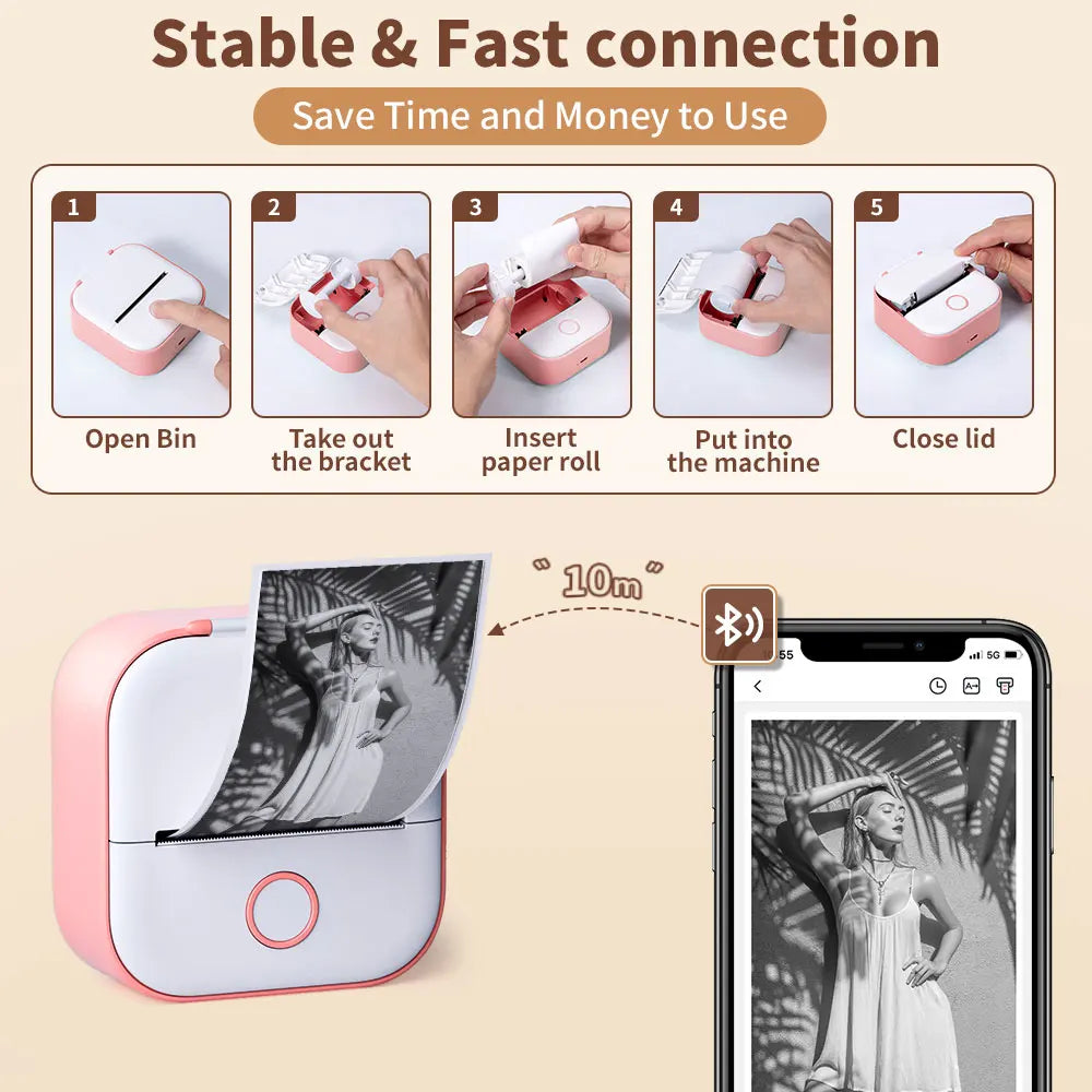 Zavinox™ Inkless Sticker Printer