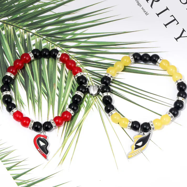 Zavinox™ deadpool and wolverine best friends Necklace, Keychain & bracelet