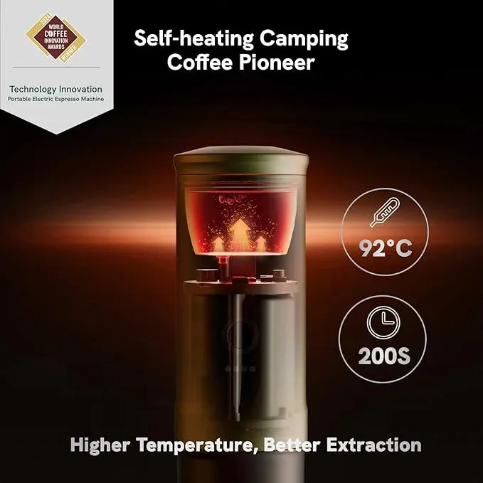 Zavinox BrewMate 3-in-1 Portable Espresso Maker
