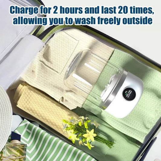 Portable small washing machine