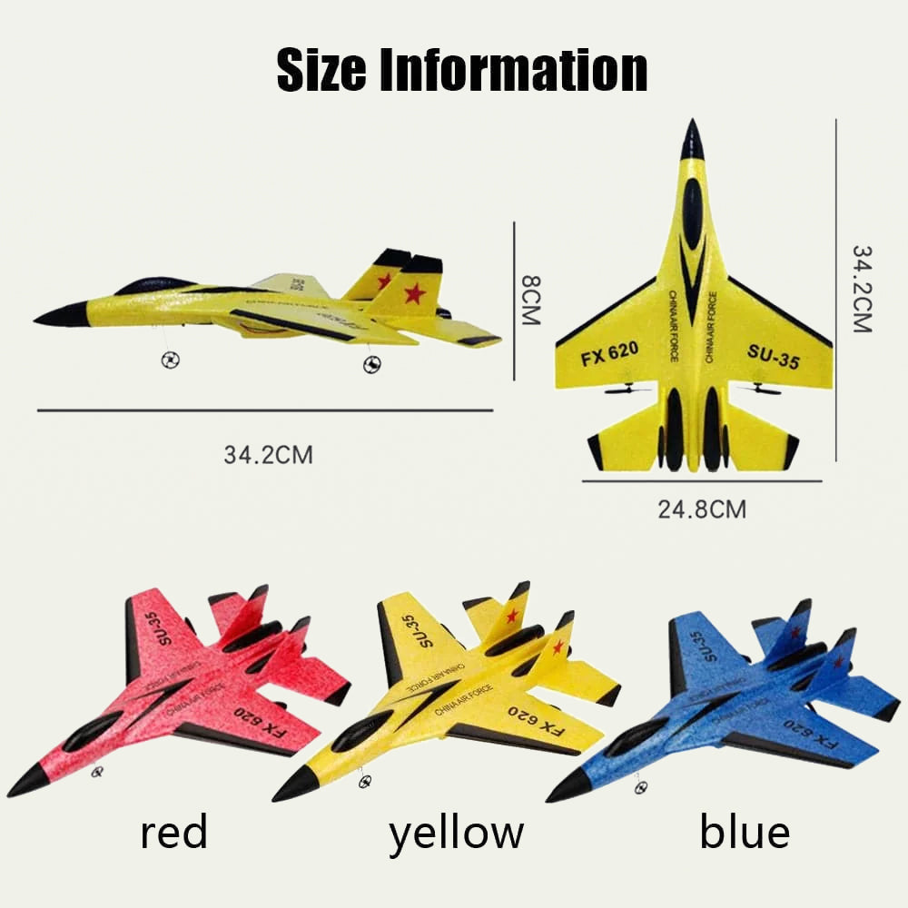 Zavinox™ SU-35 RC REMOTE CONTROL AIRPLANE